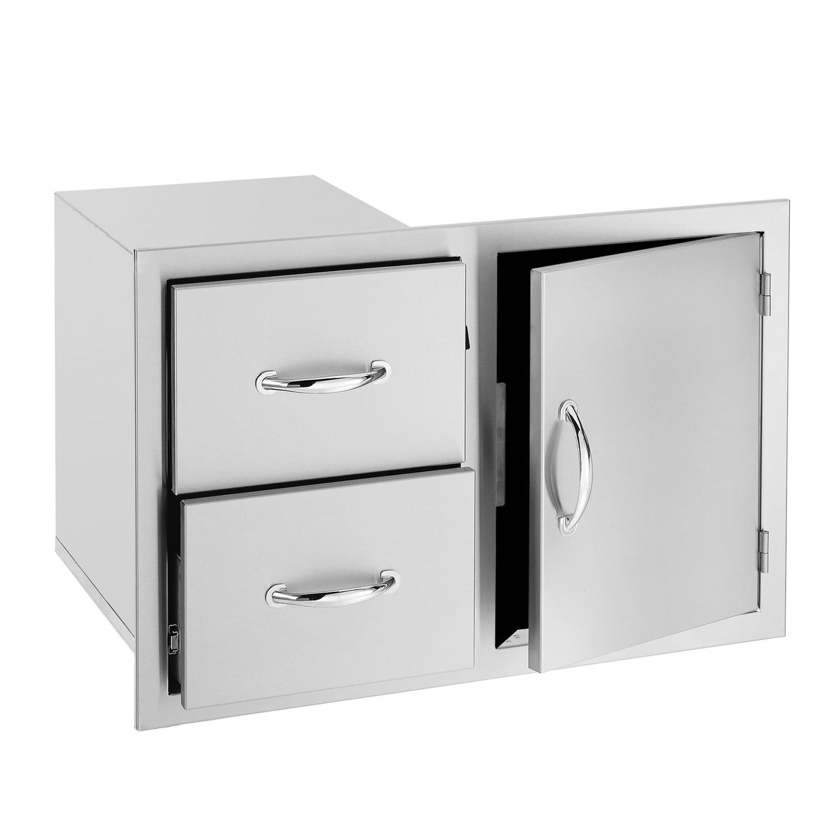 TrueFlame 33&quot; 2-Drawer and Access Door Combo