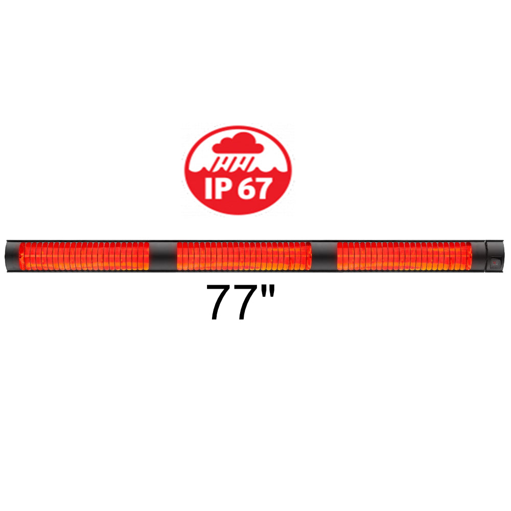 RADtec 77&quot; Weatherproof Electric Patio Heater