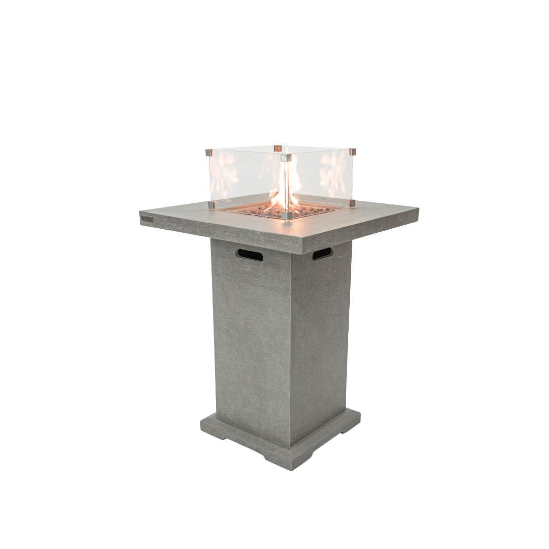 Elementi Montreal Bar Table - Light Gray