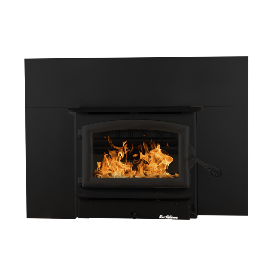 Buck Stove-Buck Stove Model 21 ZC Wood Stove-Black-Outdoor Direct