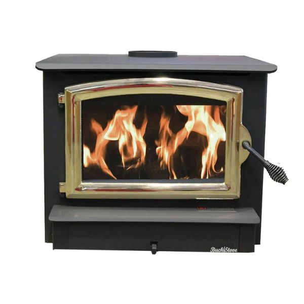 Buck Stove-Buck Stove Model 74 Wood Stove-Gold-Outdoor Direct