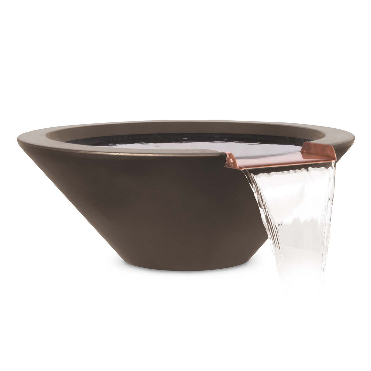 The Outdoor Plus Cazo GFRC Concrete Round Water Bowl