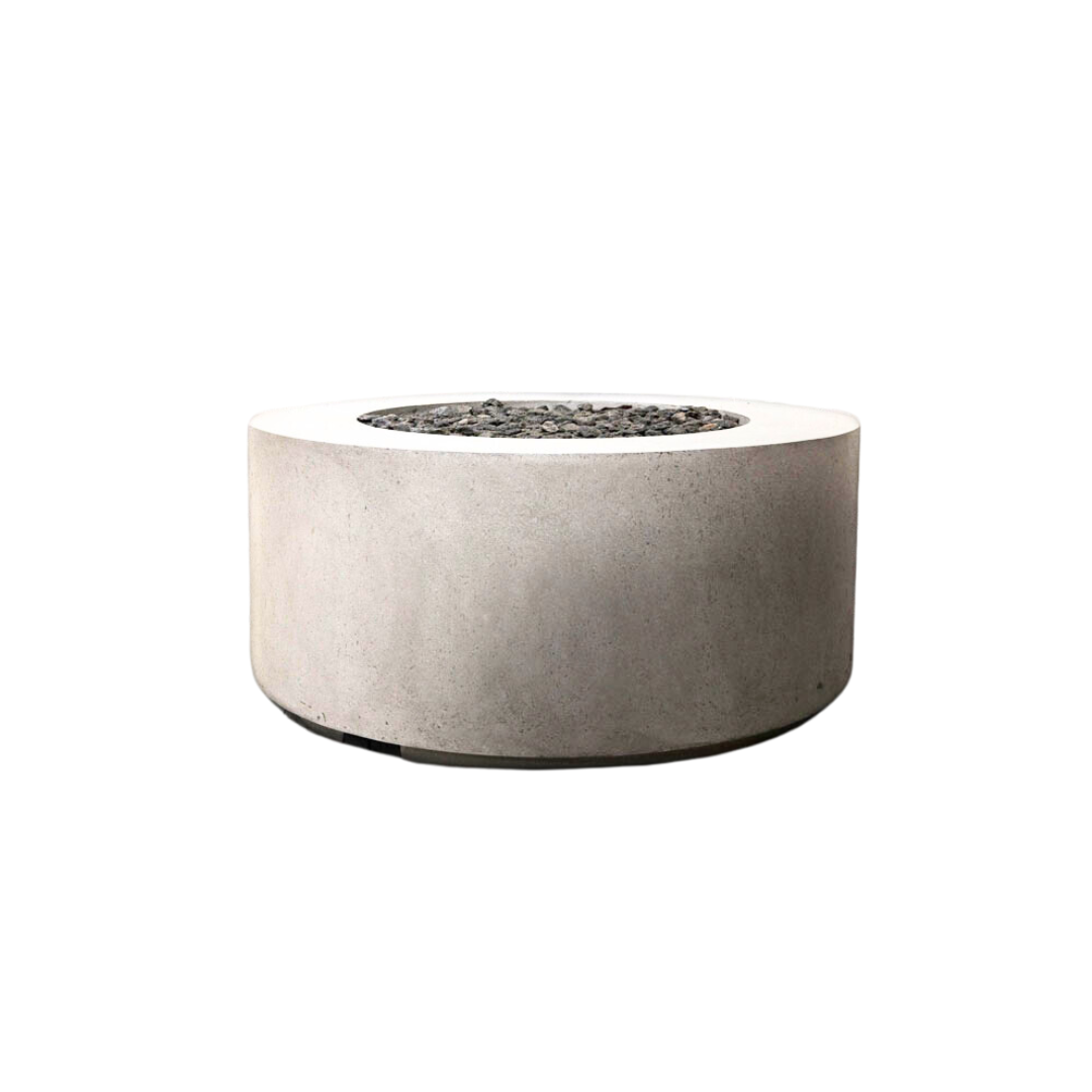 Cilindro Fire Pit in Ultra White