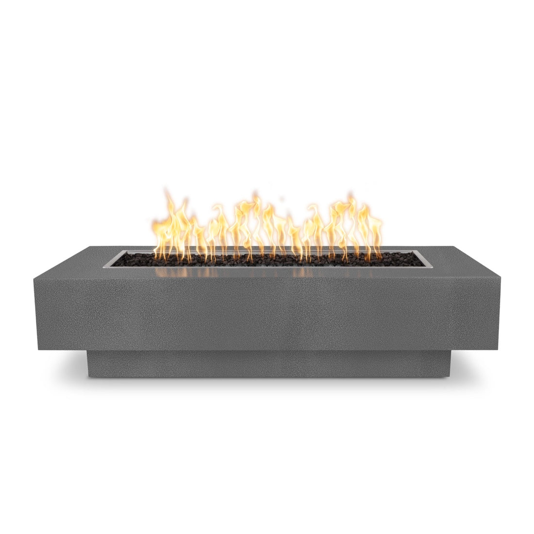 The Outdoor Plus 48&quot; Coronado Steel Rectangle Fire Pit Table