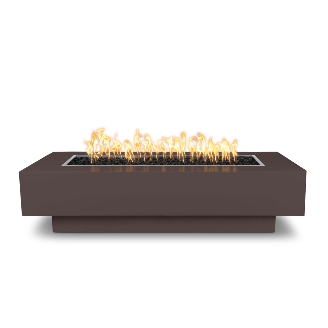 48" Coronado Steel Rectangle Fire Pit Table | The Outdoor Plus ...