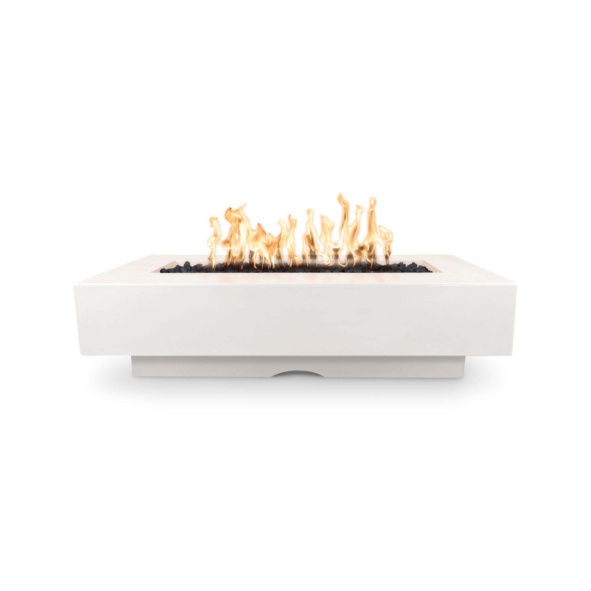84" Del Mar GFRC Concrete Rectangle Fire Pit Table | The Outdoor Plus ...