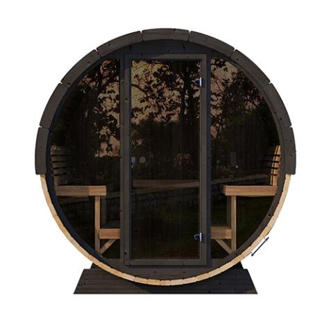 SaunaLife Model EE8G 6-Person ERGO Series Sauna Barrel