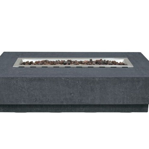 Elementi Hampton Fire Pit Table in Dark Gray