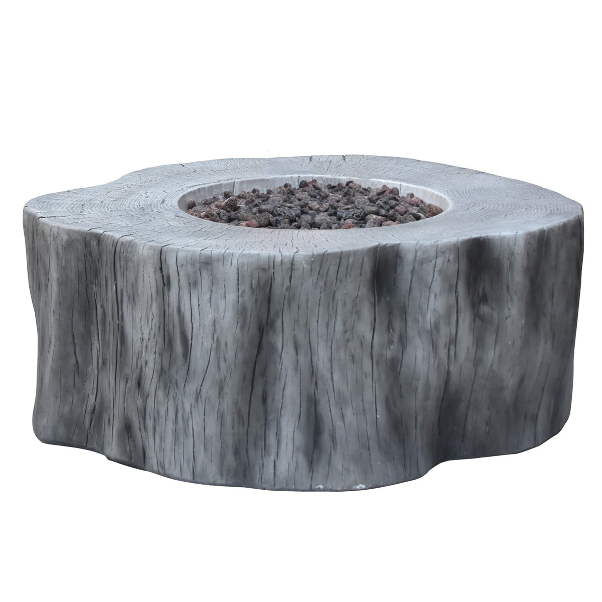 Elementi Manchester Fire Pit Table in Classic Gray