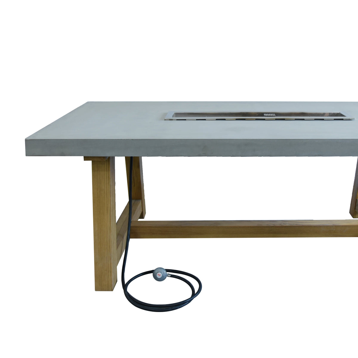 Elementi Sonoma Dining Table with gas hose
