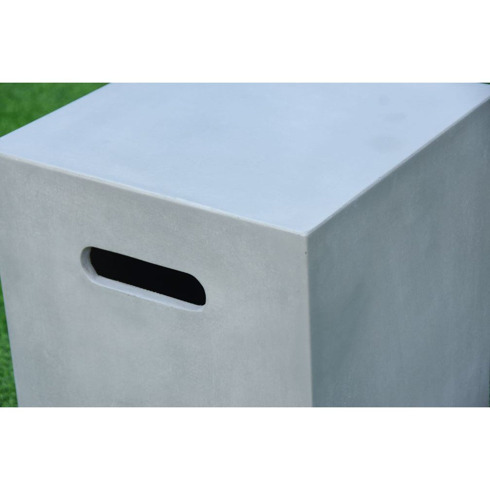 Elementi Tank Cover in Light Gray for Granville Fire Pit Table