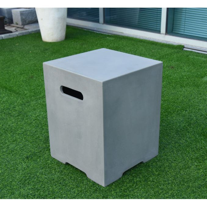 Elementi Tank Cover in Light Gray for Granville Fire Pit Table