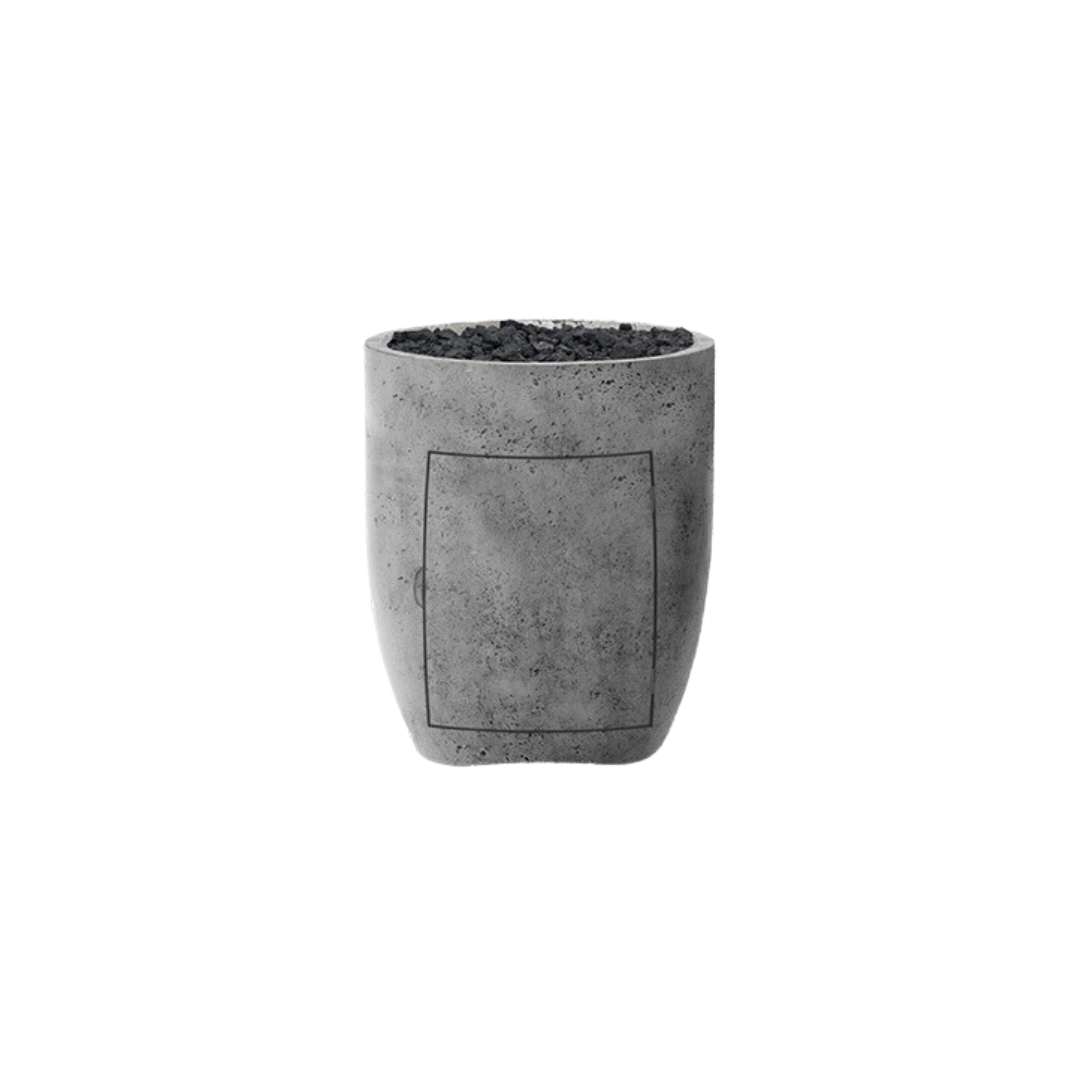 Pentola 3 Fire Pit in Pewter