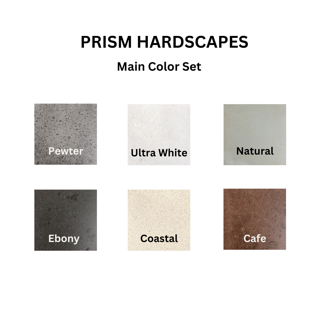 Prism Hardscapes Main Color Swatches