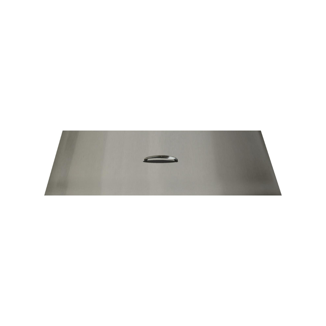 The Outdoor Plus-The Outdoor Plus Stainless Lid for 48" Coronado GFRC Wood Grain Fire Pit