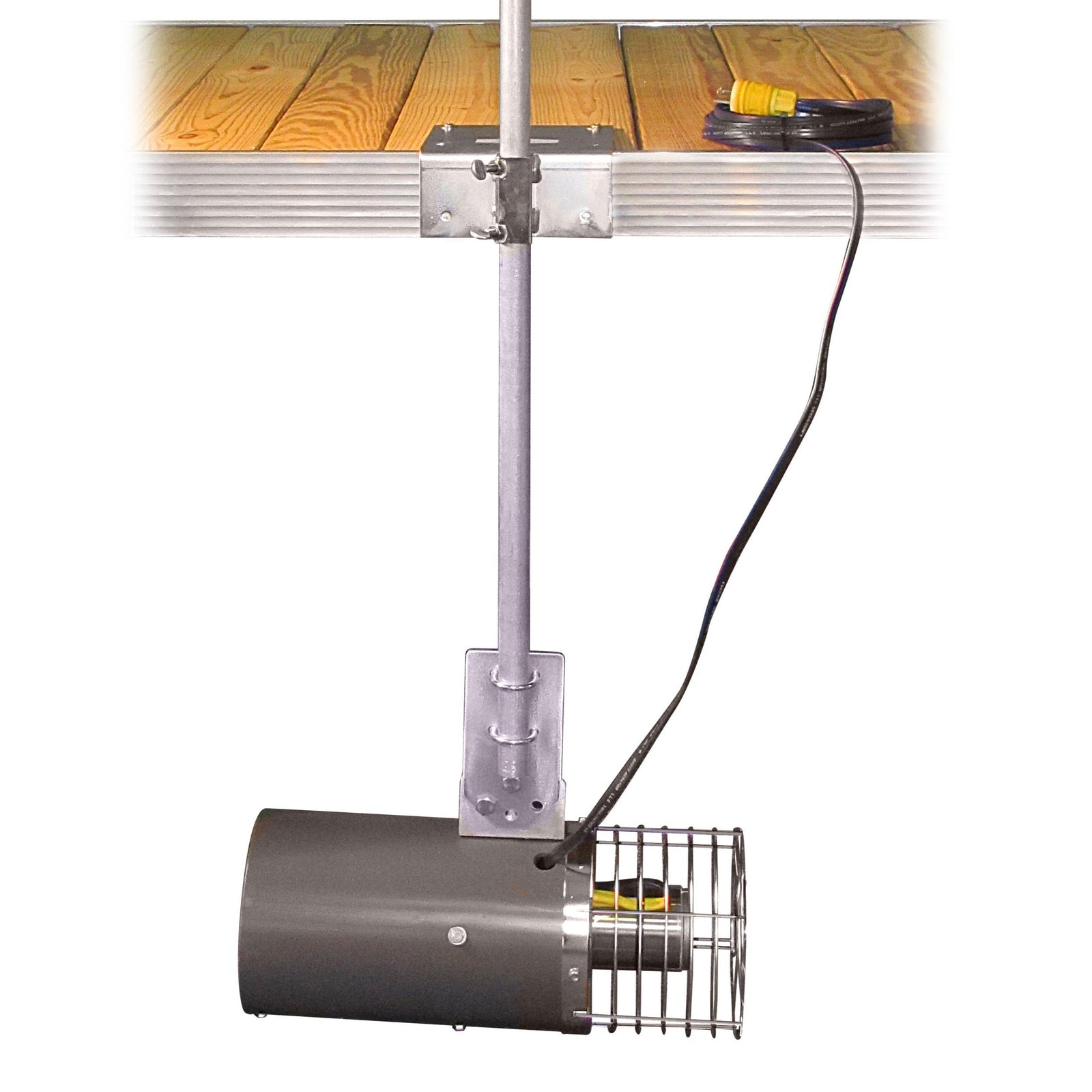 Scott Aerator Dock Mount Aquasweep Sideview