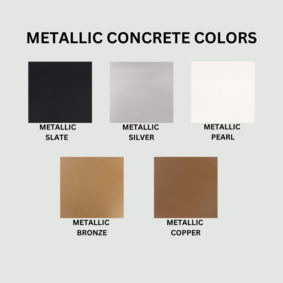 The Outdoor Plus Metallic Concrete Colors