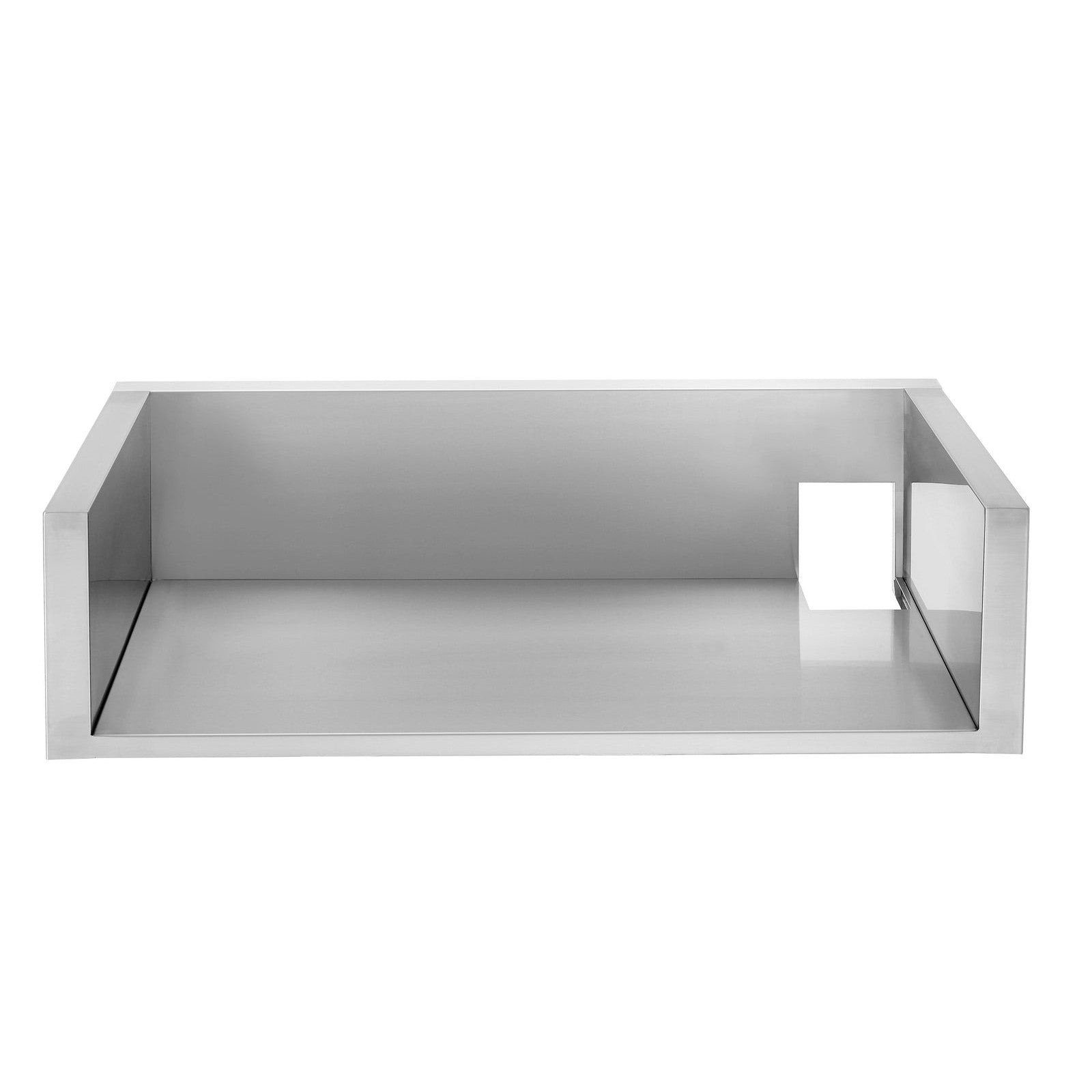 TrueFlame 30-Inch Handleless Deluxe Cart with Fold-Down Side Shelves-Carts-