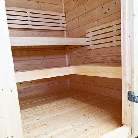 SaunaLife Model G2 Garden-Series Outdoor Home Sauna DIY Kit