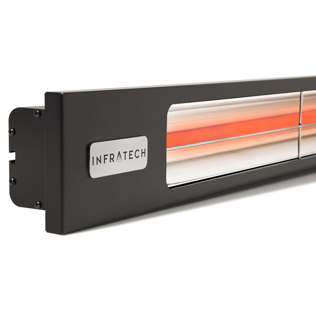 Infratech Infratech SL Series 2400W Single Element Infrared Patio Heater Patio Heater 240 Volts Black