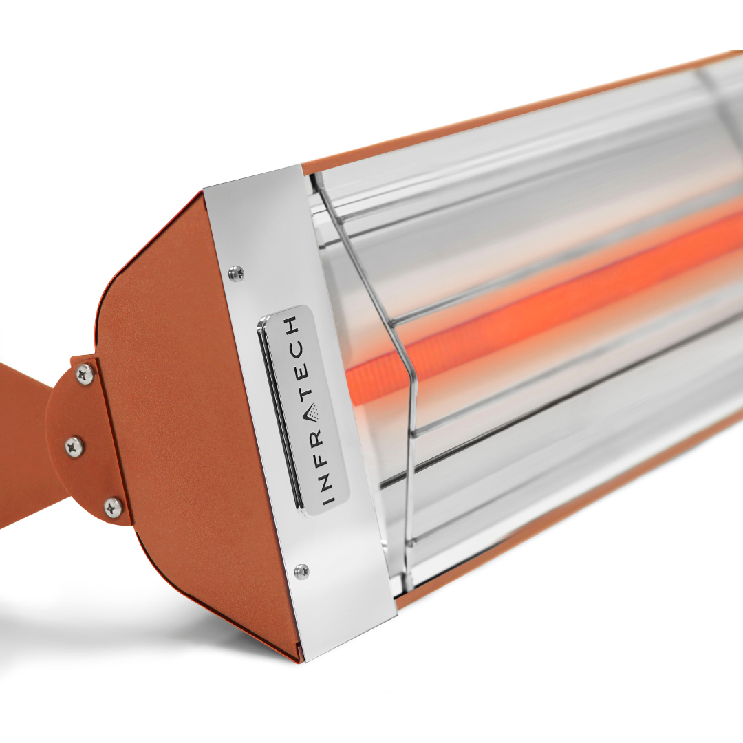 Infratech Infratech W Series 1500W Single Element Infrared Patio Heater Patio Heater 120 Volts Copper