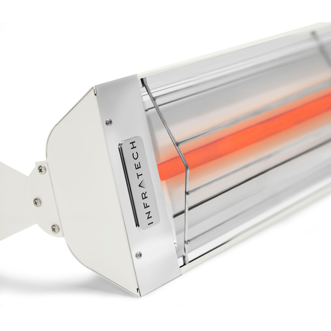 Infratech Infratech W Series 1500W Single Element Infrared Patio Heater Patio Heater 120 Volts White