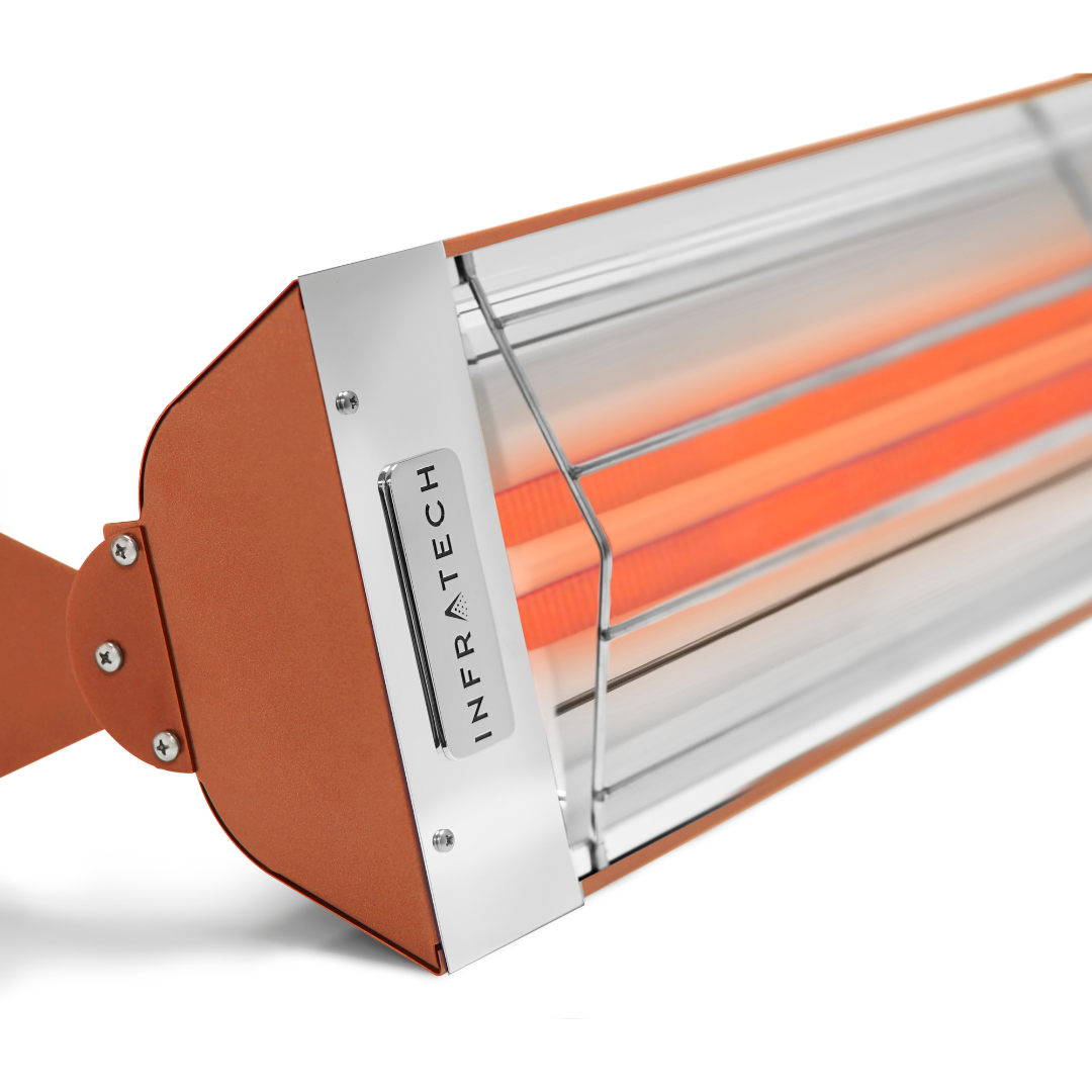 Infratech Infratech WD Series 3000W Dual Element Infrared Patio Heater Patio Heater 240 Volts Copper
