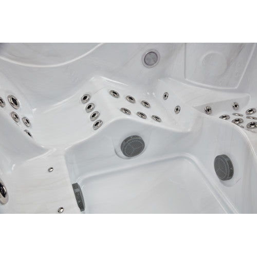 Luxury Spas Infinity 5-Person Hot Tub-Luxury Spas-Outdoor Direct