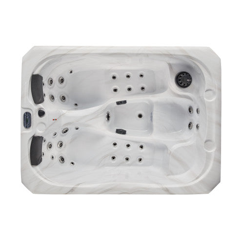 Luxury Spas Largo 3-Person Hot Tub-Luxury Spas-Outdoor Direct