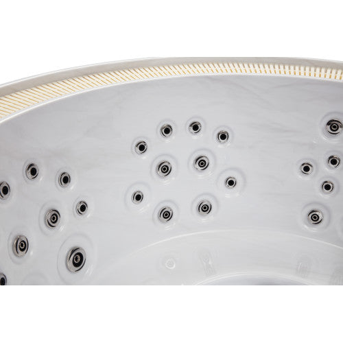 Luxury Spas Oscar 6-Person Hot Tub-Luxury Spas-Outdoor Direct