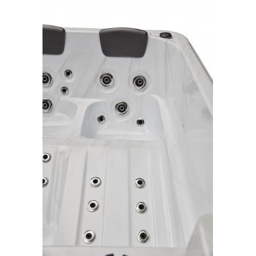 Luxury Spas Riley 3-Person Hot Tub-Luxury Spas-Outdoor Direct