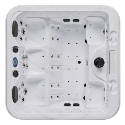 Luxury Spas Social 5-Person Hot Tub-Luxury Spas-Outdoor Direct