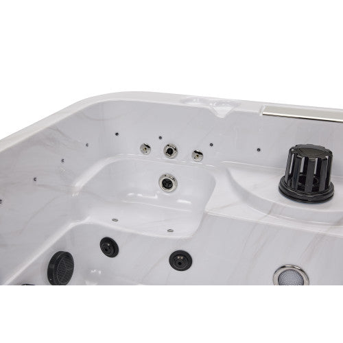 Luxury Spas Social 5-Person Hot Tub-Luxury Spas-Outdoor Direct