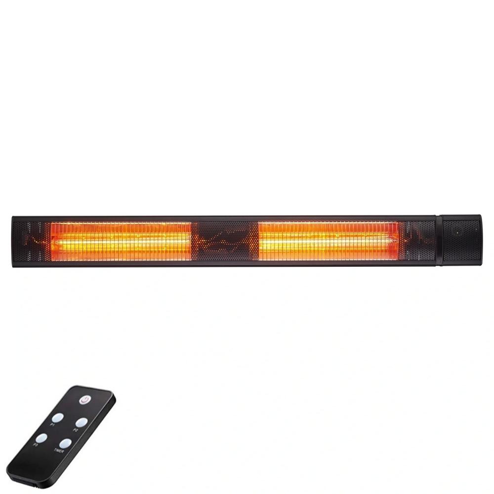 RADtec 38&quot; Golden Tube Electric Patio Heater (3000W/220V)