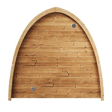 SaunaLife Model G3 Outdoor Home Sauna Kit Garden Series