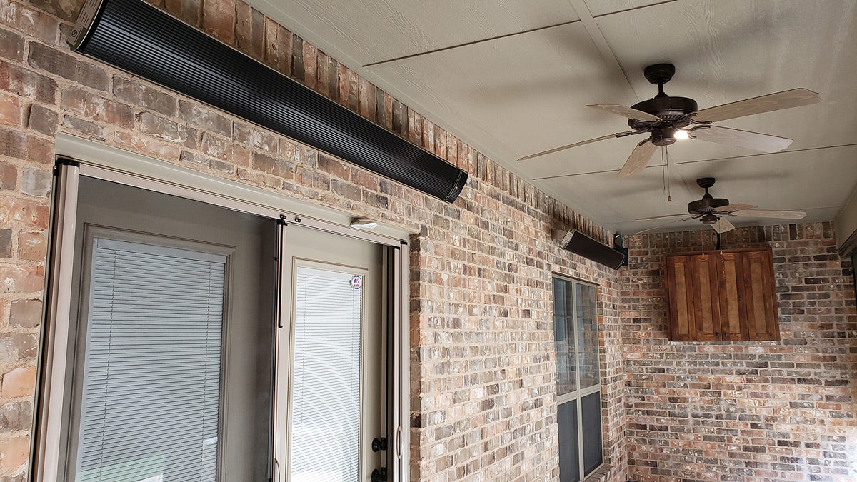 RADtec Zero Light Electric Patio Heater Outdoor Direct