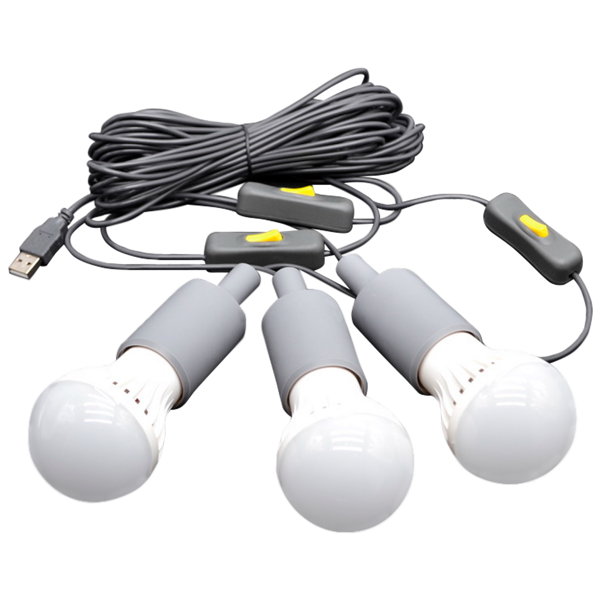 Lion Energy 3 LED Light Bulb String