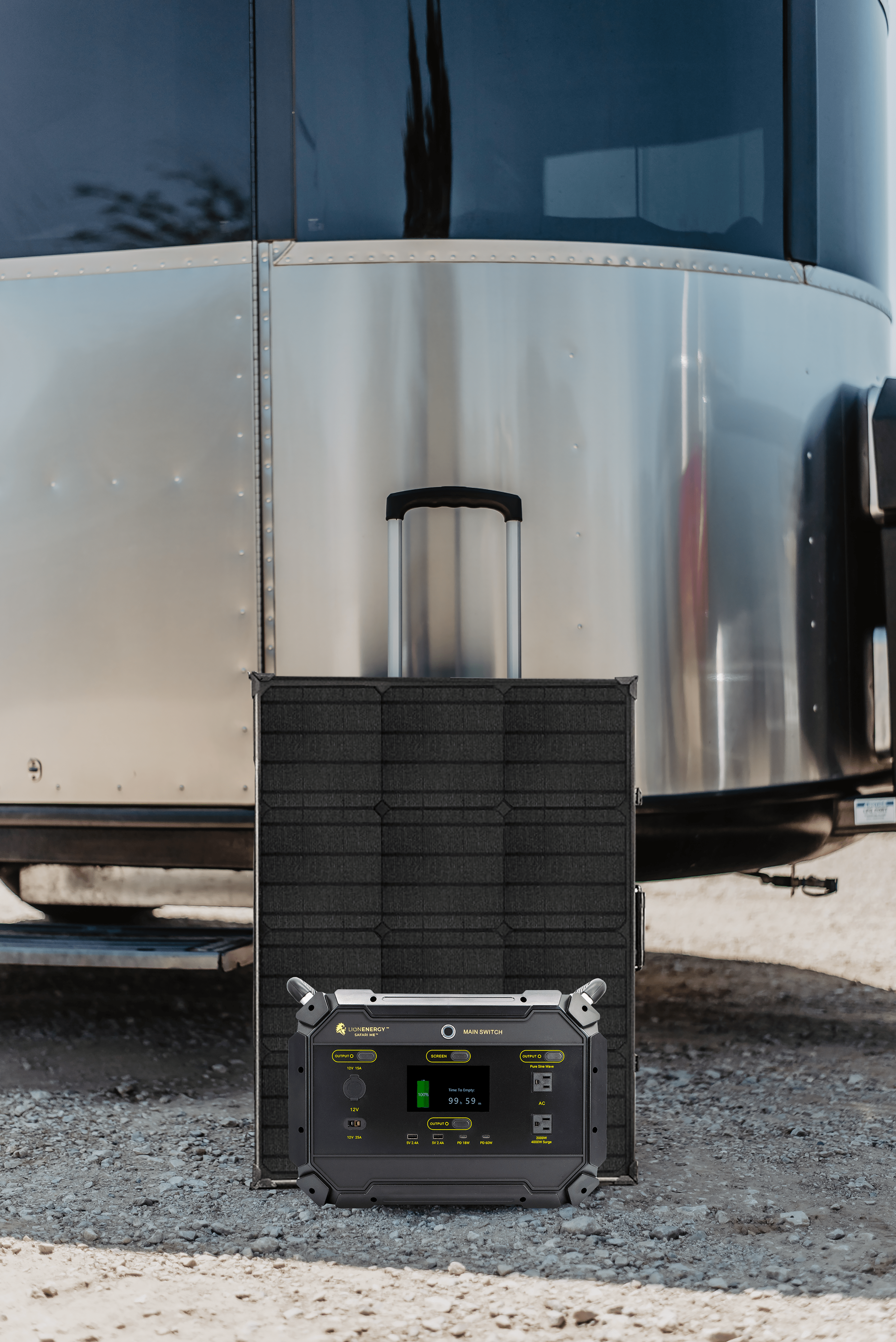 lion solar generator Lion Energy Trek Portable Solar Generator