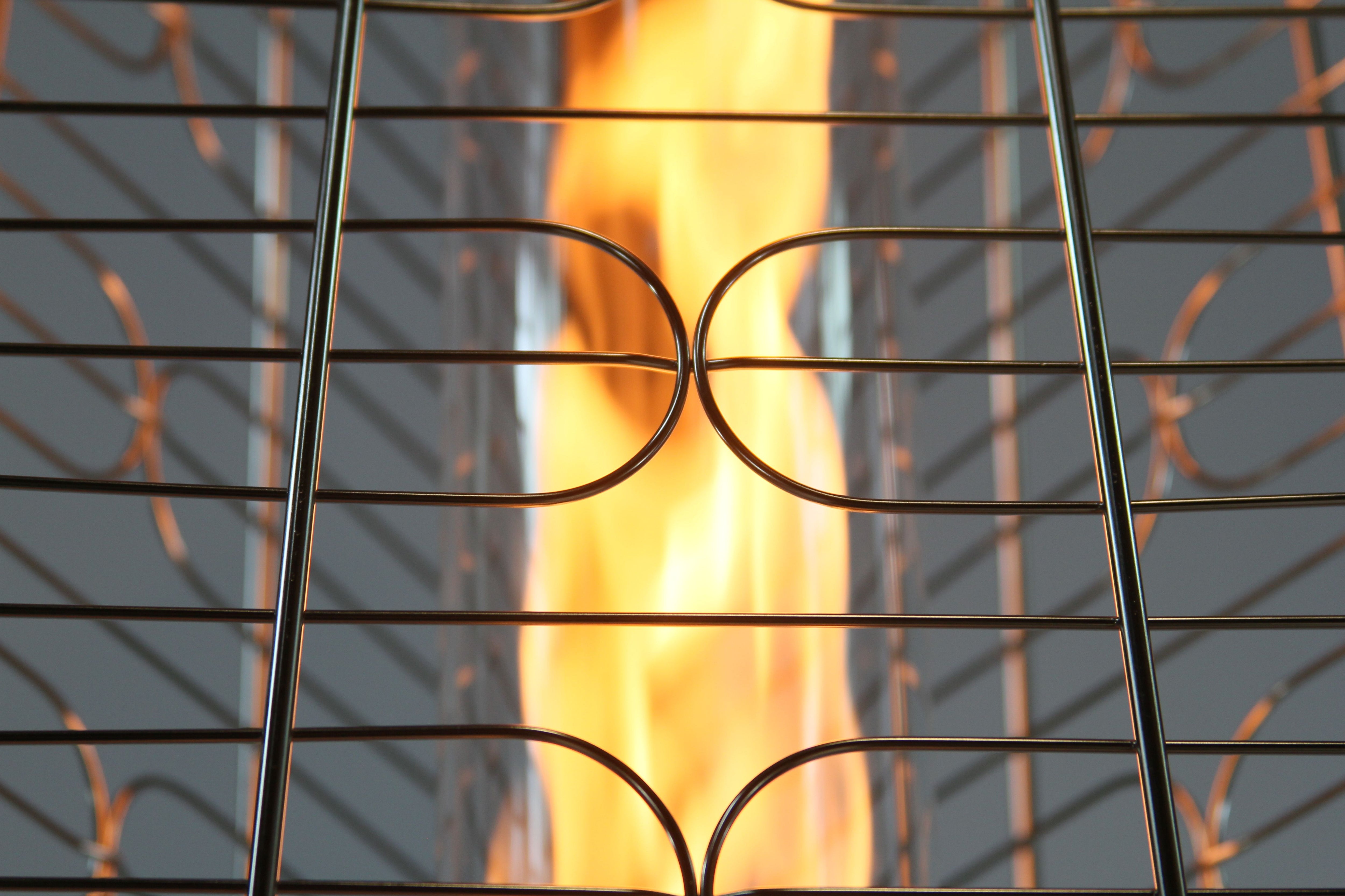 RADtec 93 Pyramid Flame Natural Gas Patio Heater - Stainless Steel Fi -  Outdoor Direct
